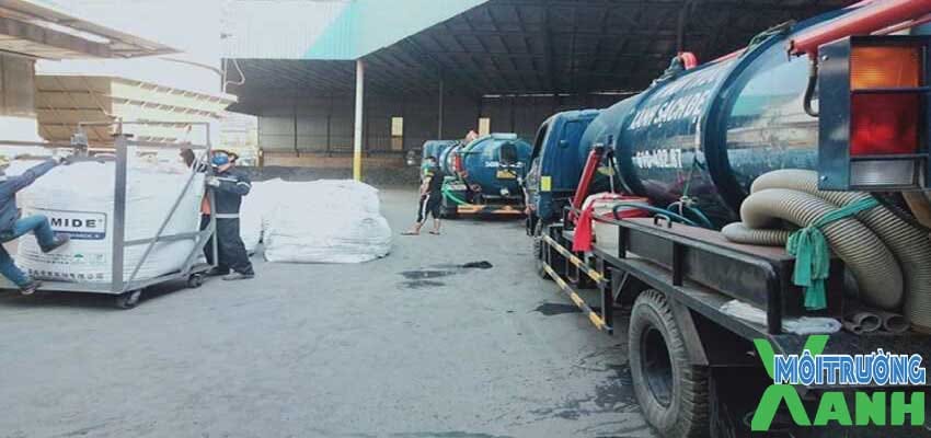 Hút bể phốt Nga Sơn Môi Trường Xanh 24h