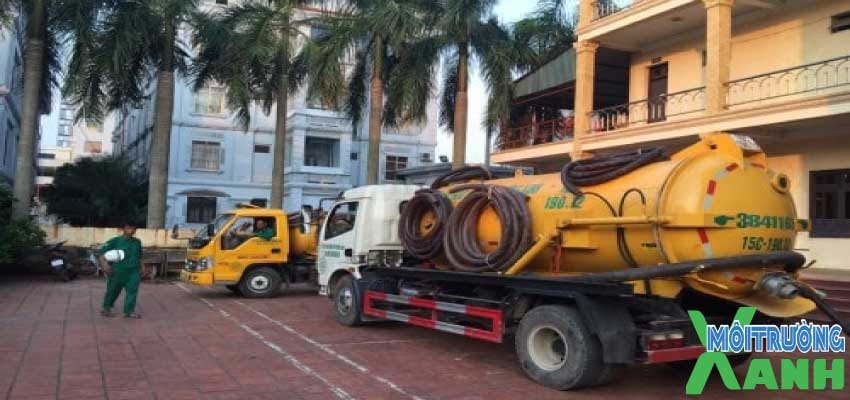Hút bể phốt Quan Sơn Môi trường xanh 24h