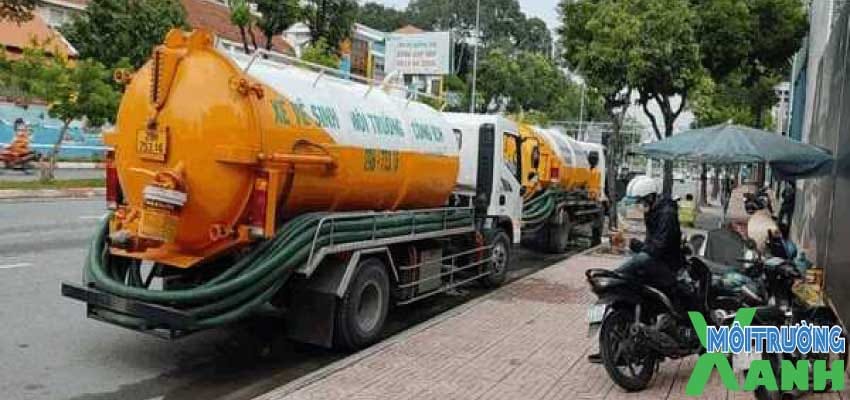 Hút bể phốt tại Thạch Thành