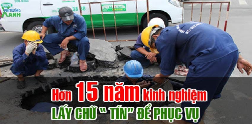 Hút bể phốt- Môi trường xanh 24h