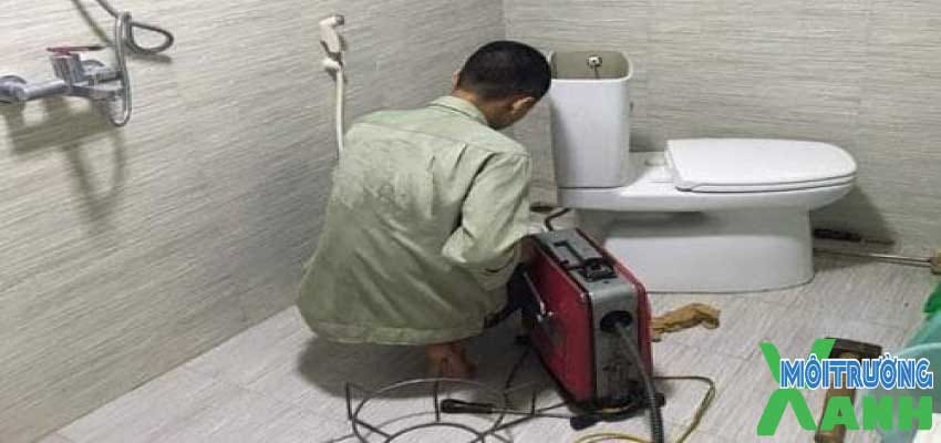 Thông tắc bồn cầu Mường Lát Môi Trường Xanh 24h