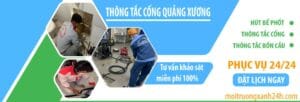 Thông tắc cống Quảng Xương Môi Trường Xanh 24h