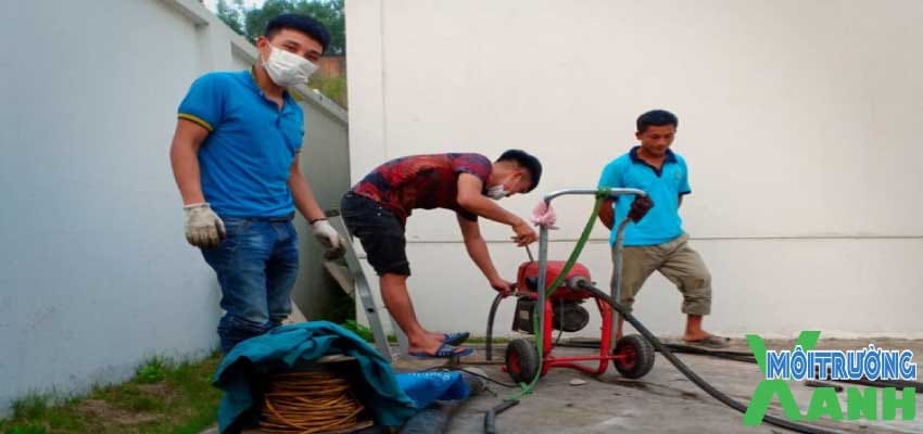 Thông tắc cống Triệu Sơn Môi Trường Xanh 24h