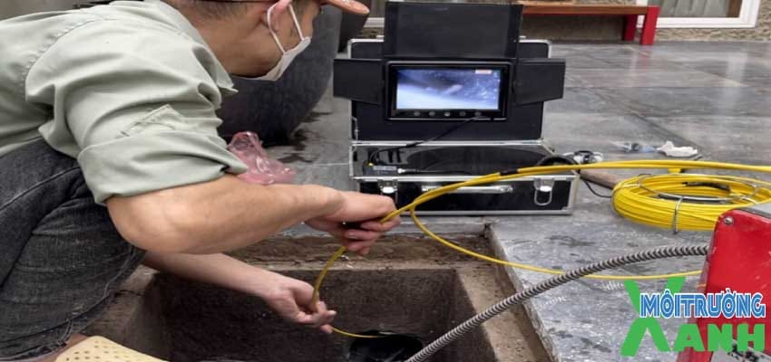 Thông tắc cống tại Thọ Xuân, Thanh Hóa